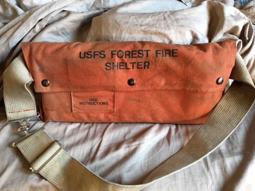Rugged USFS Fire Shelter With Belt Pack (Unused)