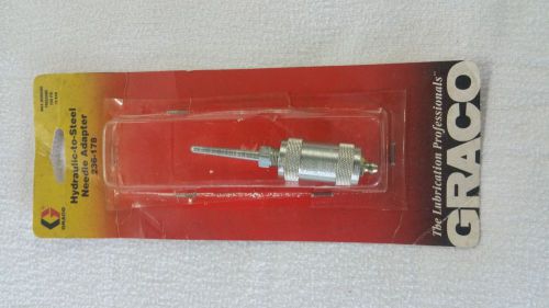 Graco 236-178 hydraulic-to-steel needle adapter