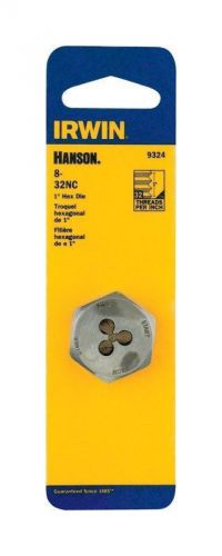 NEW IRWIN- 9324- 8-32NC 1&#034; HEX DIE