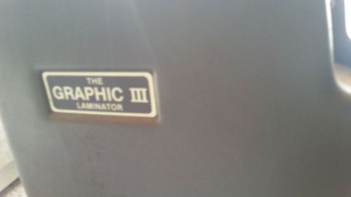 The Graphic III Laminator Industrial Grade 25 inch