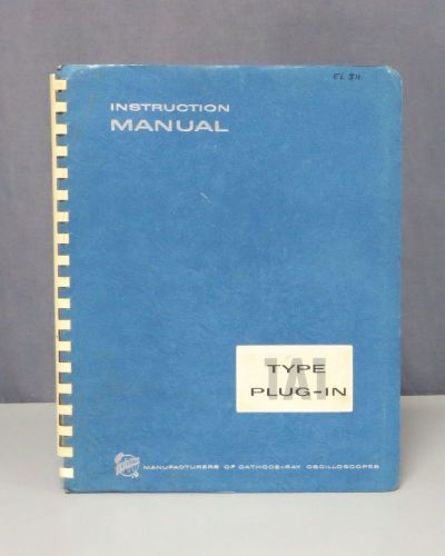 Tektronix Type 1A1 Plug-In Instruction Manual