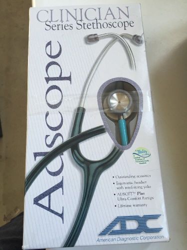 ADC 603TQ Adscope Stethoscope Turquoise SC11