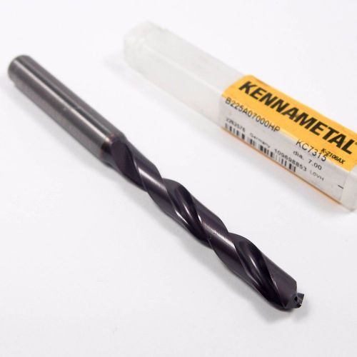 KENNAMETAL Carbide Coolant Jobber Drill 8.6mm 0.3386&#034; TiAlN KC7315 2262590 [445]