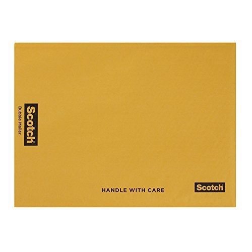 Scotch Bubble Mailer, 12.5 in x 18 in, Size #6, 10-Pack (7935)