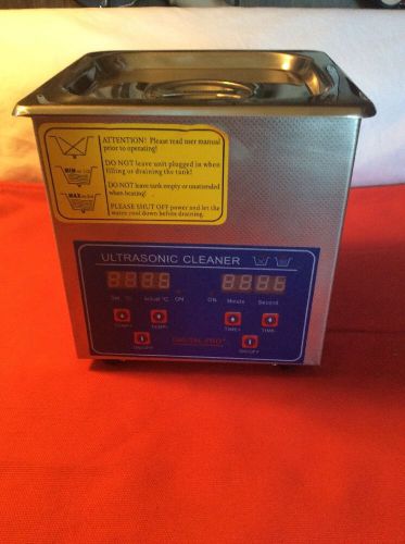 Ultrasonic Cleaner 2 Liter Industry Heated Heater Timer Jewelry Cleaning WORKING