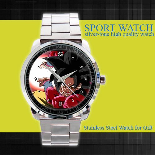 Super Saiyan 4 goku Kamehameha Sport Metal Watch