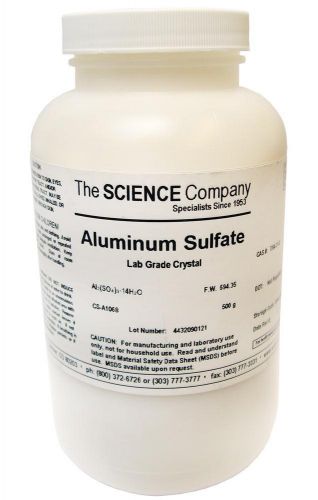 Nc-2304 aluminum sulfate, 500g for sale