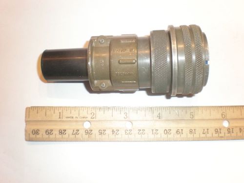 Used - ms3106a 28-12s (sr) with bushing - 26 pin female plug for sale
