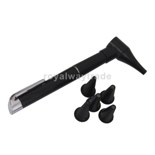 1 Set of Pen Style Medical Ear Nose Diagnostic Care Otoscope Tool