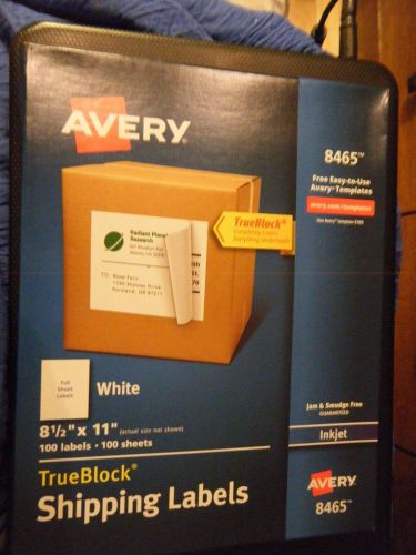 Avery Shipping Labels 8465