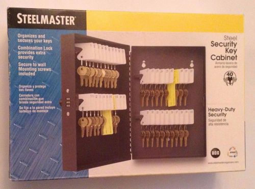 New Steelmaster Tiered Tray Cash Box Secure Bill Weights Accepts Security Cables