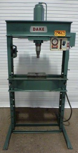 Dake 50 ton  h-frame hydraulic press 8-050  elec-draulic ii (29463) for sale