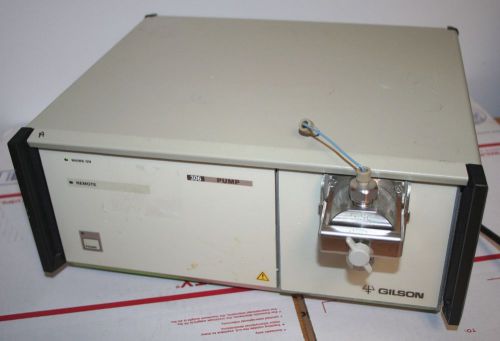 Gilson 306 hplc lc chromatography pump 5 sc head for sale