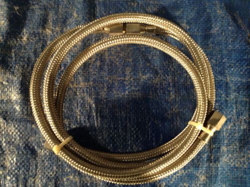 Hose Master G50CX08 Steel Braided Hose 8 Ft. With Connectors