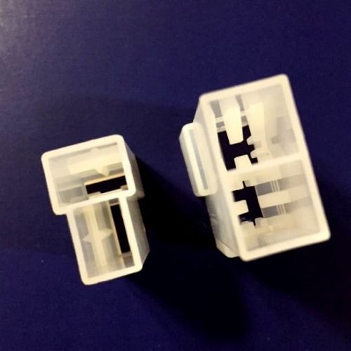 2 way-t male&amp;female connector, receptacle, tab housing, 6.3mm (.250), 2 pcs for sale