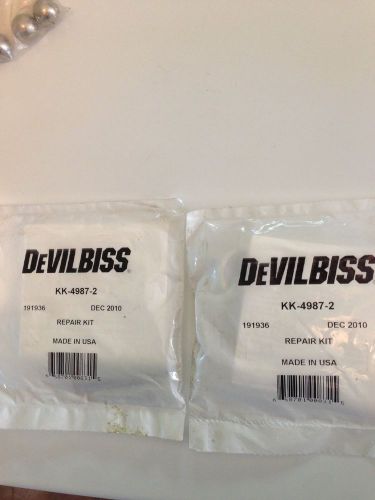 Devilbiss KK-4987-2 Repair Kit . Spray gun.  Qty: TWO