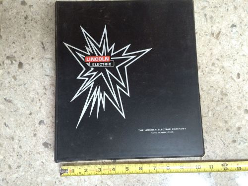 Lincoln welder operating manuals for sale