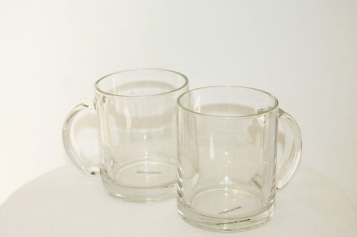 Clear Glass Mug (6 pack)