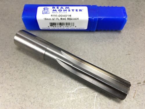 Monster 16mm Carbide Chucking Reamer, Straight 6 Flute 500-004016