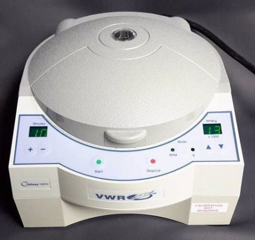Vwr galaxy 16dh cat# 37001-300 benchtop centrifuge 25-position for sale