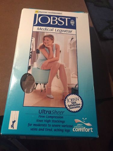 Jobst Ultrasheer Knee 20-30 Closed Toe Suntan Sm