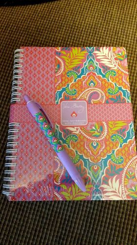 NEW~Vera Bradley~Mini Notebook &amp; Matching Ball Point Ink Pen~Paisley in Paradise