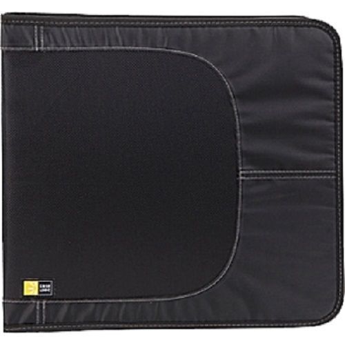 Case logic cdw-128tblack optical disc case - wallet - nylon - black- 144 cd/dvd for sale
