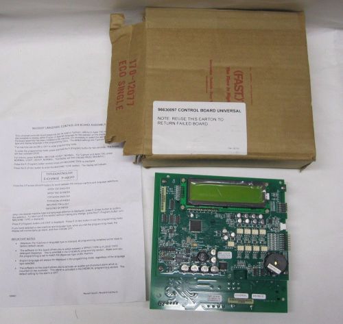 Universal Controller Board 96630097 For Typhoon, Inferno or Apex TSC Dishwashing