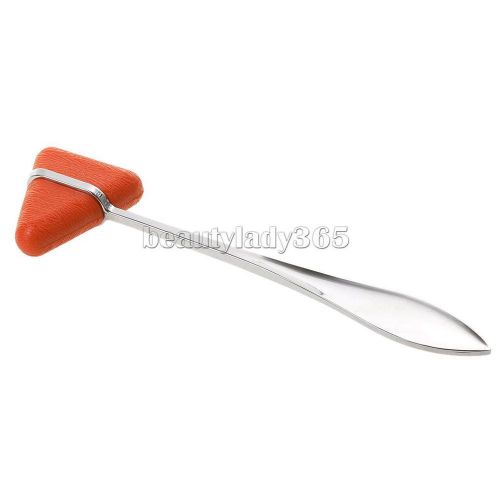 Orange zinc alloy reflex taylor percussion hammer medical tool new for sale