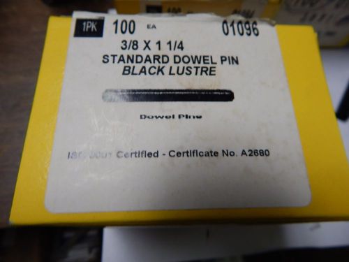 HOLO-KROME  3/8&#034; x1-1/4&#034;  Standard Dowell Pins Lot of 100 Pcs # 01096