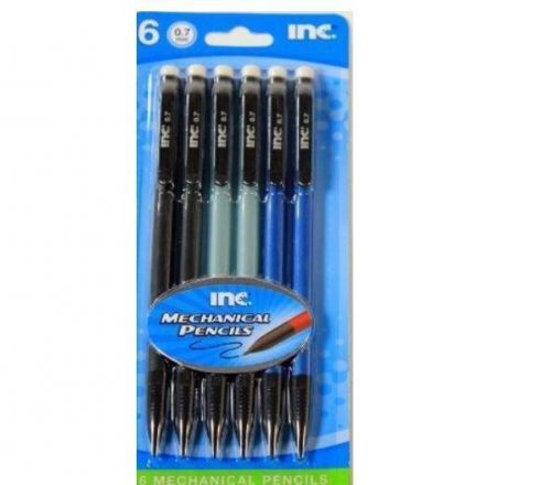 Mechanical Pencil 1 set fine .07 mm #2, colored non toxic, writing , drawing