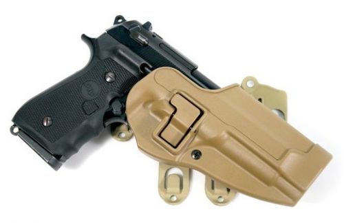 Blackhawk 40CL01CT-R Serpa STRIKE Platform w/Holster Tan RH Fits Beretta 92/96