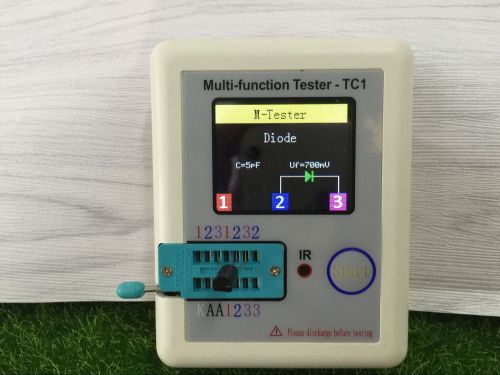 Transistor Tester TFT Diode Triode Capacitance Meter LCR ESR NPN PNP MOSFET