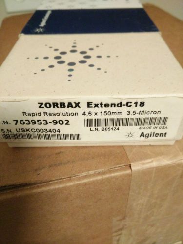 New Agilent Zorbax Extend C18 HPLC Column 4.6 x 150mm 3.5 Micron