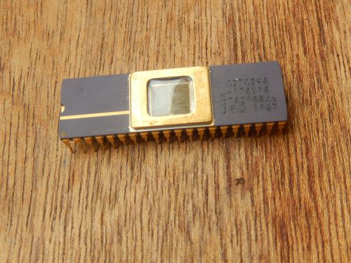 INTEL C27C240  VINTAGE GOLD  Integrated Circuit  (Lot of 1) F4-1