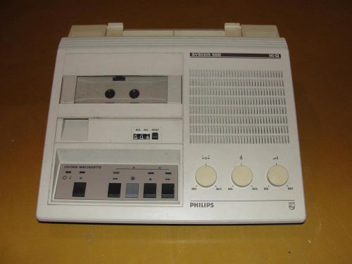 Vintage PHILIPS LFH 0505 Tape Cassette System 500 Hi-Q Dictaphone Transcriber