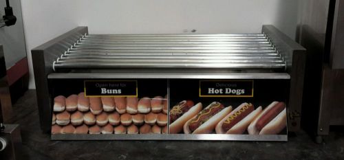Used star 50cbd 50 hot dog &amp; 48 bun capacity hot dog grill for sale