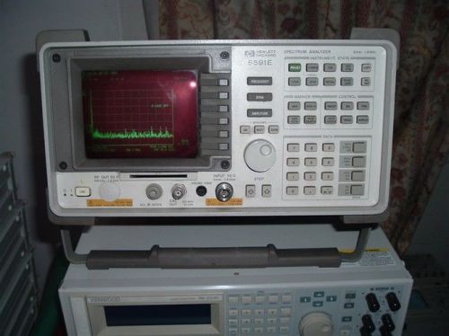 HP 8591E 9kHz-1.8GHz Spectrum Analyzer Option 130