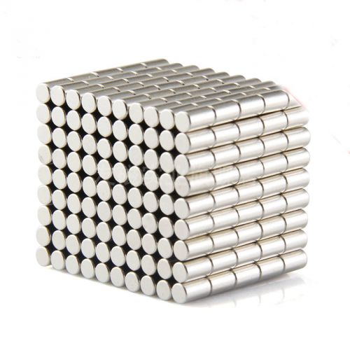 100pcs 3 X 5mm Neodymium Disc Super Strong Rare Earth N50 Small Fridge Magnets