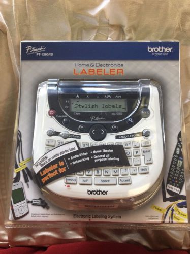P-touch PT-1290RS Home And Electronics Labeler