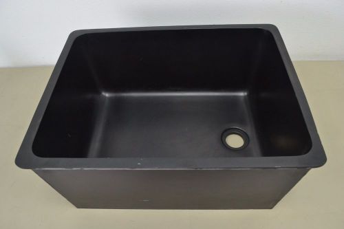 Epoxy resin laboratory sink 24&#034; x 10.5&#034; x 18&#034; new condition for sale