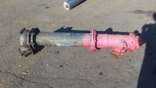 Mueller fire main hydrant/3 1/2&#034;pipe &amp;elbow #1025921j fm250wp 5 1/4 1997 new for sale
