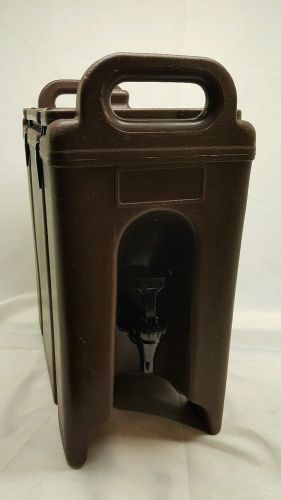 Cambro insulated coffee / beverage dispenser carrier 2 1/2 gallon 250lcd for sale