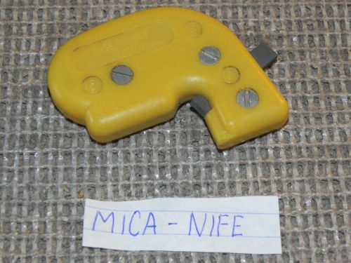 Mica-nife laminate edge trimmer tool small handy yellow carpentry cutter wow for sale