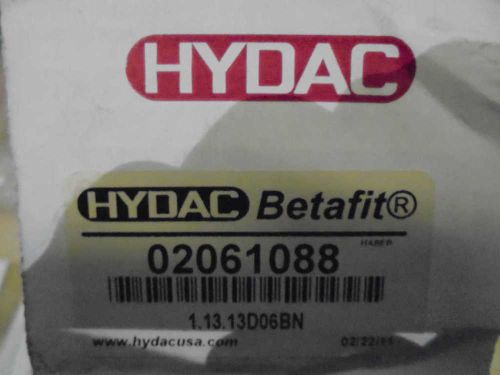 HYDAC BETAFIT 1.13.13D06BN *NEW IN BOX*