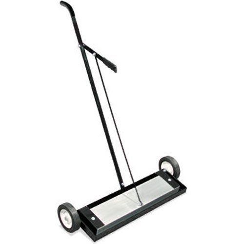 Master Magnetics Magnetic Sweeper Heavy Duty Push-Type with Release, 24&#034;