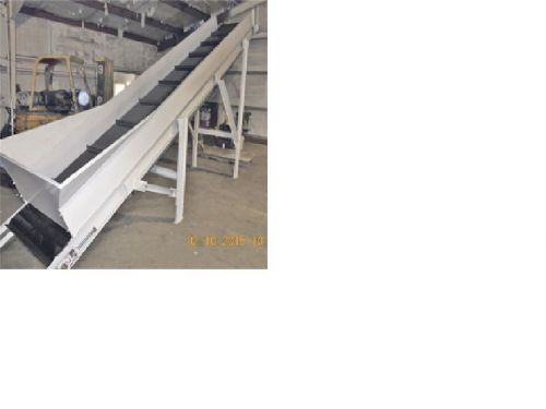 New inclined heavy duty infeed conveyor for sale