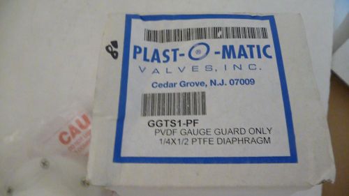 Plast-O-Matic GGTS1-PF 1/4&#034; X 1/2&#034; PTFE DIAPHRGM