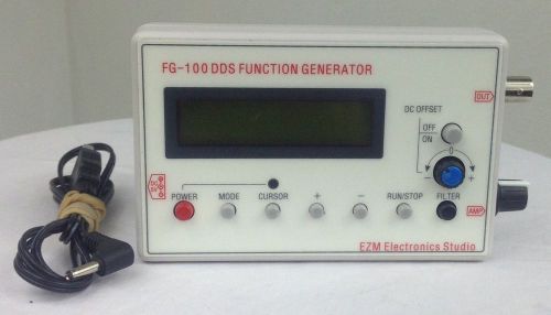 FG-100 DDS Function Signal Generator Sine + Triangle + Square Wave Frequency