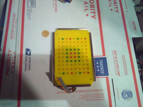 oscar wild ride waldos fun factory yellow led light part